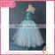Court style light blue gallus sleeveless ballet girl's skirt