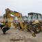 Used Backhoe loader 420F2  used cat 420 retroexcavator 4WD made in USA Original
