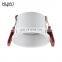HUAYI High Quality Aluminum Recessed Mounted Anti-glare Cob 7watt 9watt 12watt 20watt Indoor Led Downlight