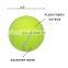 Top quality Professinal 2.5'' customized brand professional bouncy tennis ball bulk