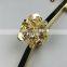 NEW!Top Quality High-grade Gold Metal Bag Frame for Handbag With Flower Pattern Clasp and Handle