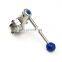 Sanitary Stainless Steel Manual Butt-Weld  Butterfly Valve With Pull Handle