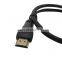 Высокопроизводительный 1M 2M 3M 5M HDMI-кабель 6.0 мм с ПВХ-оболочкой, золотым покрытием, HDMI1.4V, HD, 3D, 30AWG, 30 Гц, 4K