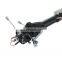 Black Steel Tilt Floor Shift Steering Column 32 Inch Long With Ignition Key Auto Steering Part