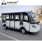 11 seat electric sightseeing car with cargo frame