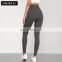 Women Soft Anti Rolling Yoga Four-Way Stretch Leggings Wholesale Gym High Waist Sports Pants 80nylon 20spandex