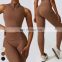 Wholesale High Quality Active Clothing 2 Piece Suit Custom Workout Wear Sports Bra Leggings Gym Fitness Sets Women Yoga Set