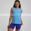 Women Blank Quick Dry Casual Loose Sleeveless Sports Yoga Fitness Tank Top Outdoor Training Exercise Running Wear Clothes