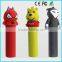 Custom PVC 2600mAh portable mobile phone battery bank for huawei