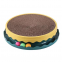 MEOW LOVE Simple Style Cat Scratch Board Fun Cat Exercise Rest OneTexture Design Large Corrugated Cat Scraper Toy
