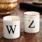pure color plating glass candle holder votive candle holder