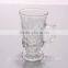 glass coffee mug wholesale with handle/transparent coffee mug