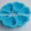 cheap custom 6 heart shaped silicone cupcake molds