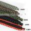 fashion stainless steel gold clasp 550 yellow in black survival paracord bracelet