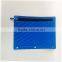 Osni Fashion Custom 3-ring Binder Pencil Bag Candy Color File Document Bag Grid Plastic Binder Pencil Bag