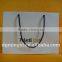 White carry packaging shopping paper bag Design