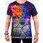 Nice pattern 3d t-shirt/animal 3d printing t-shirt/custom t-shirt 3d