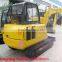 4.2ton excavator with Japan Yanmar engine 36HP,rubber or steel tracks,rock bucket,quick hitch,hammer