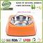 bio natural eco-friendly bamboo material pet bowl, feeder bowl
