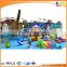 Amusement ocean theme indoor playgroud with big area play gym