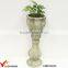 Vintage Retro Country Pedestal Resin Flower Planter