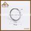 Fashion high quality 12mm keyring metal