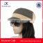 wholesale custom winter wool tweed fashion military hat army cap for women