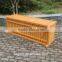 outdoor wooden large chinese garden pots