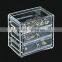 Factory outlet 3 tier Clear Acrylic storage boxes