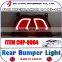 Trend product For Toyota Highlander 2015 Red Brake REAR BUMPER LIGHT