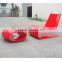 FRP Fiberglass colorful Lounge deck chair
