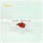 Fish shape metal white wire storage basket for home decorations