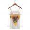 OEM Manufacturer Wholesale Quick Dry Suspenders White Cotton Women Tank Ladies Top