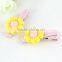 flower plastic hair clip kids hair accessories set