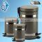 foot pedal garbage bin, metal dustbin 8L