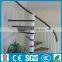 Australia indoor customized steel wood spiral stair design-YUDI