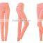 Custom ladies dry fit sexy comfortable hot sell fluo green yoga pants