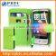 Set Screen Protector Stylus And Case For HTC Desire C , Red Leather Wallet Case For HTC