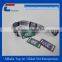 China supplier Promotion high secure custom fabric wristband