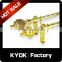 KYOK Aluminum alloy curtain track/rail/pole,factory wholesale curtain pole, African style curtain pole parts                        
                                                Quality Choice