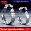 Industrial washing machine usage holding flat hose clamp