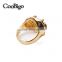 Fashion Jewelry Reseda Crystal Ring Women Wedding Party Show Gift Dresses Apparel Promotion Accessories