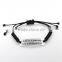 2016 Fashion Leather Word Bracelet Personalized Engraved Bracelets Wholesale