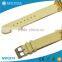 latest watch diamond women girl hot sel high quality PU leather band alloy case 3TM waterproof japan movt golden wrist watch