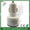 dual usb port car charger usb hub 5V 2.1A