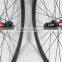 High end MTB carbon bicycle wheels, 30mmx30mm clincher and tubeless 29er carbon wheelset for mountain bike with DT240S hub