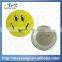 Custom Giveaway Gifts Funny Smiley Face Tin Button Pin