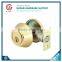 2016 Commercial Brass single sided brass cylinder and brass keys Deadbolt Door Lock                        
                                                Quality Choice