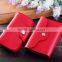 2016 New design hot sale ladies wallet with key rings and credit card bag in box