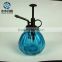 230ml watering bottle,sprayer glass bottle copper color lid blue pumpkin shape body